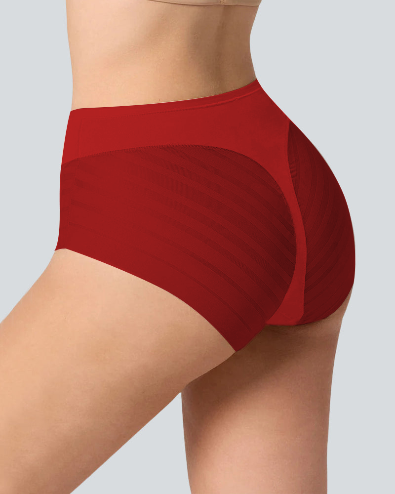 High Elasticity Seamless Tummy Tuck Breathable Midriff Panties