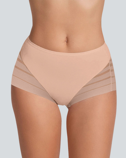 High Elasticity Seamless Tummy Tuck Breathable Midriff Panties