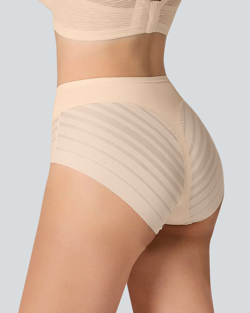 High Elasticity Seamless Tummy Tuck Breathable Midriff Panties