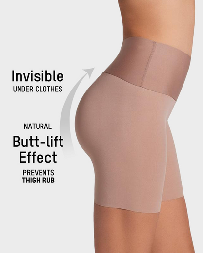 Seamless High Waisted Tummy Tuck Body Shaping Shorts