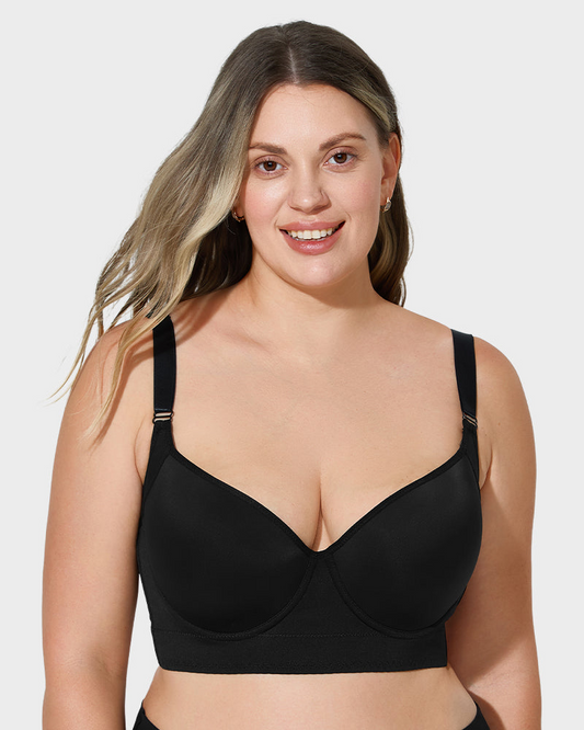Ultra-Supportive Classic High-Pressure Full-Cup Push-Up Bra
